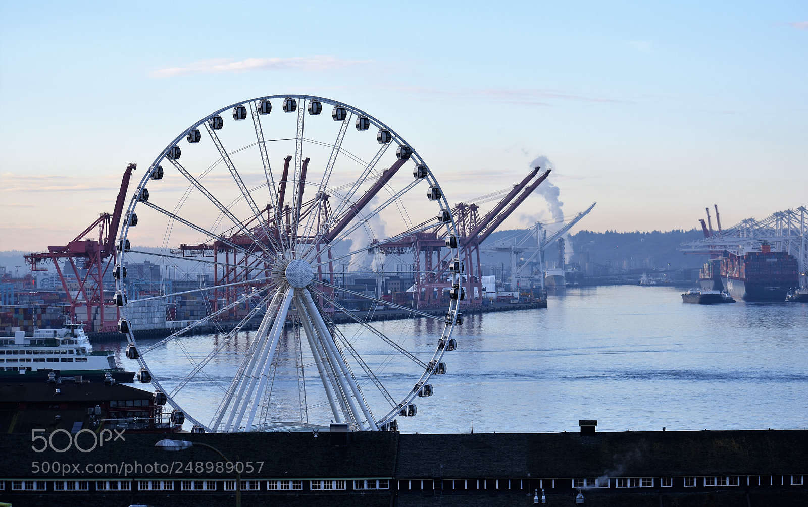 Nikon D3400 sample photo. Seattle waterfront photography