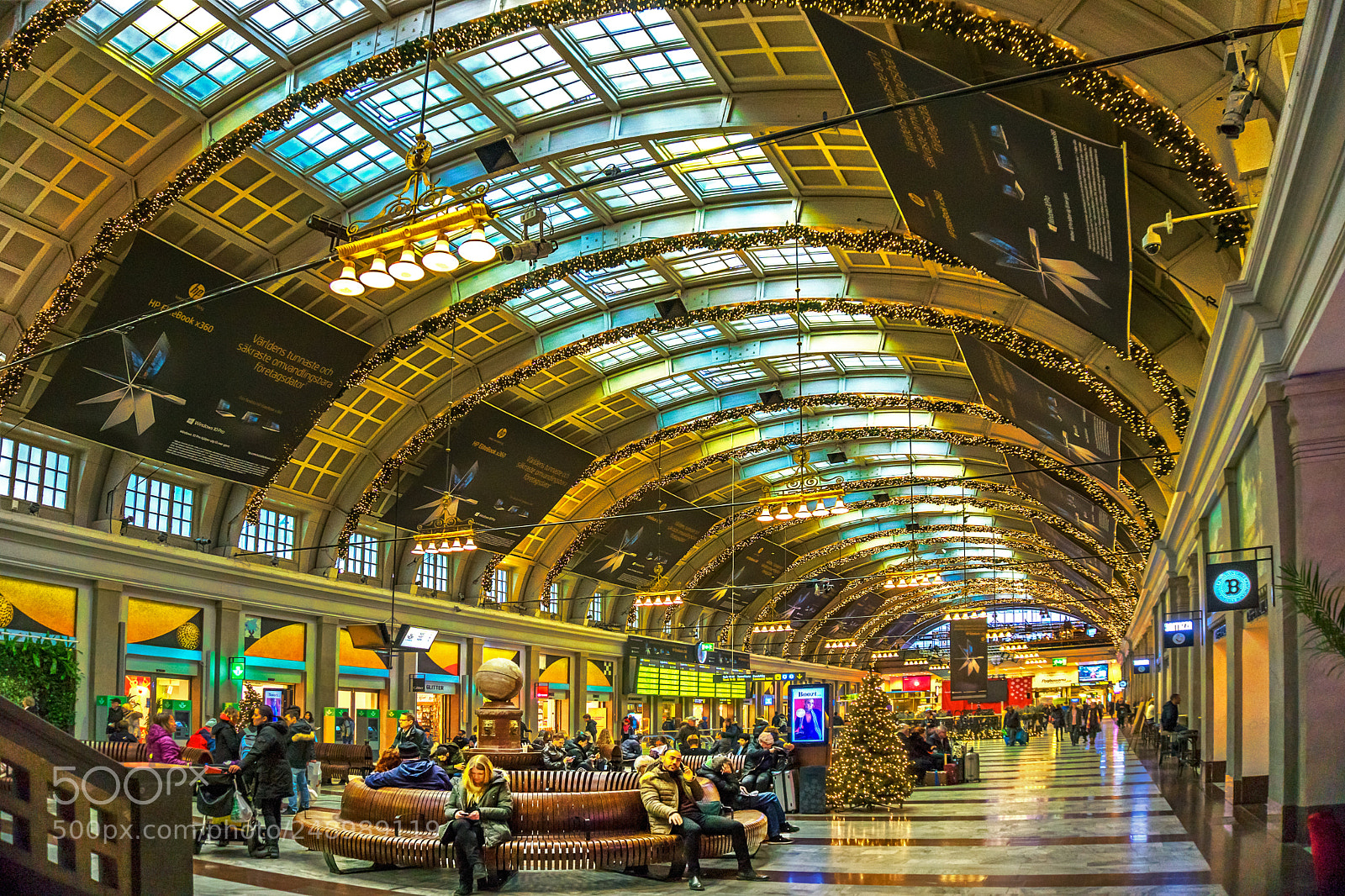 Sony a6000 sample photo. Central station stockholm photography