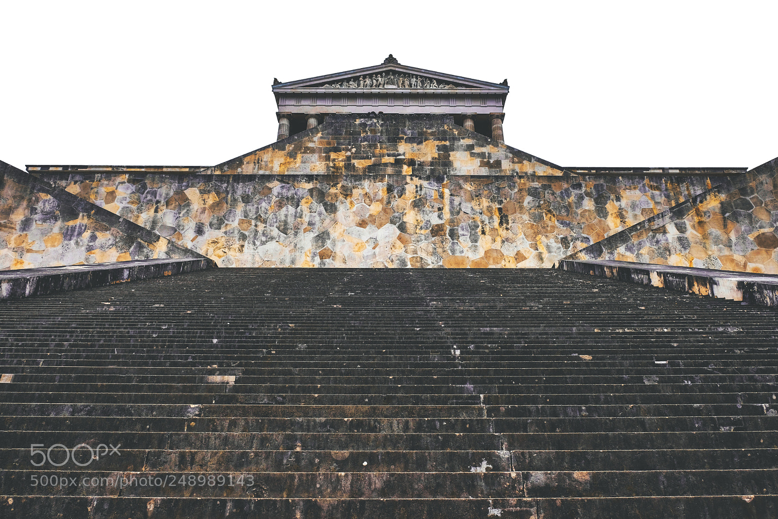 Fujifilm X-T20 sample photo. Stairs to walhalla photography