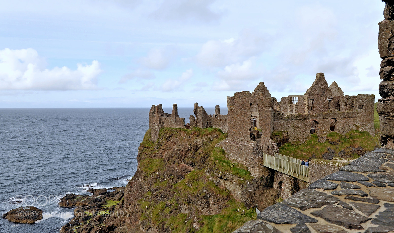 Nikon D700 sample photo. Dunseverick castle northern ireland photography