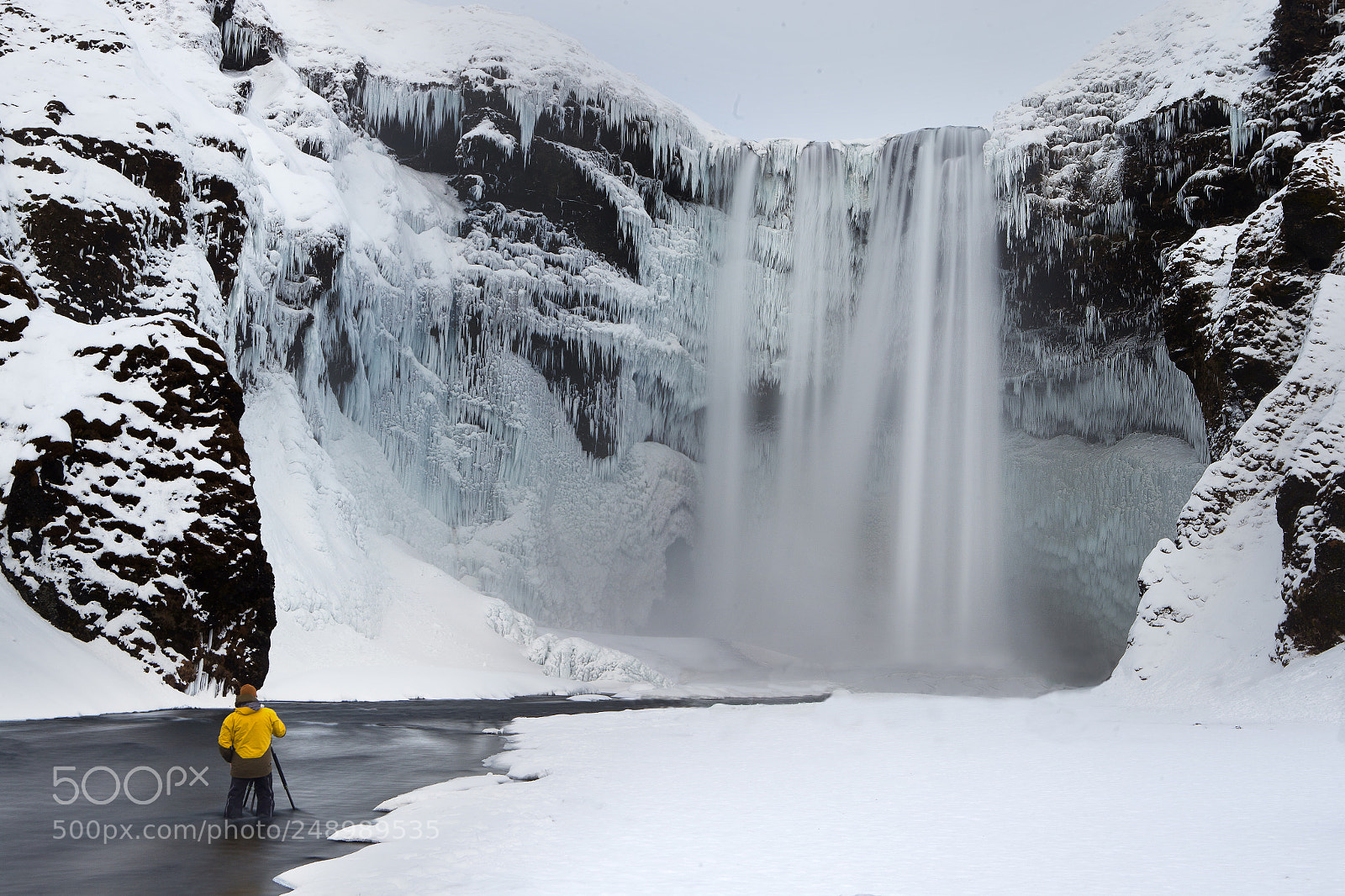 Canon EOS-1D X sample photo. Skogafoss waterfall iceland, bring photography