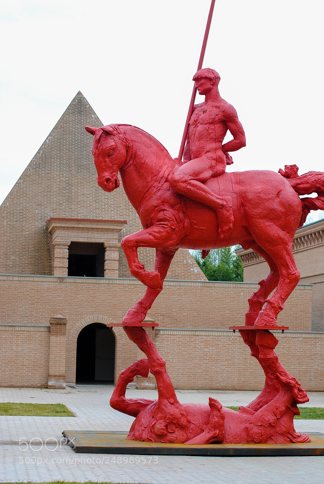 Nikon D3000 sample photo. Red reflection photography