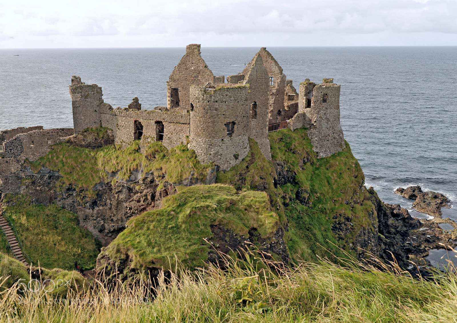 Nikon D700 sample photo. Dunseverick castle northern ireland photography