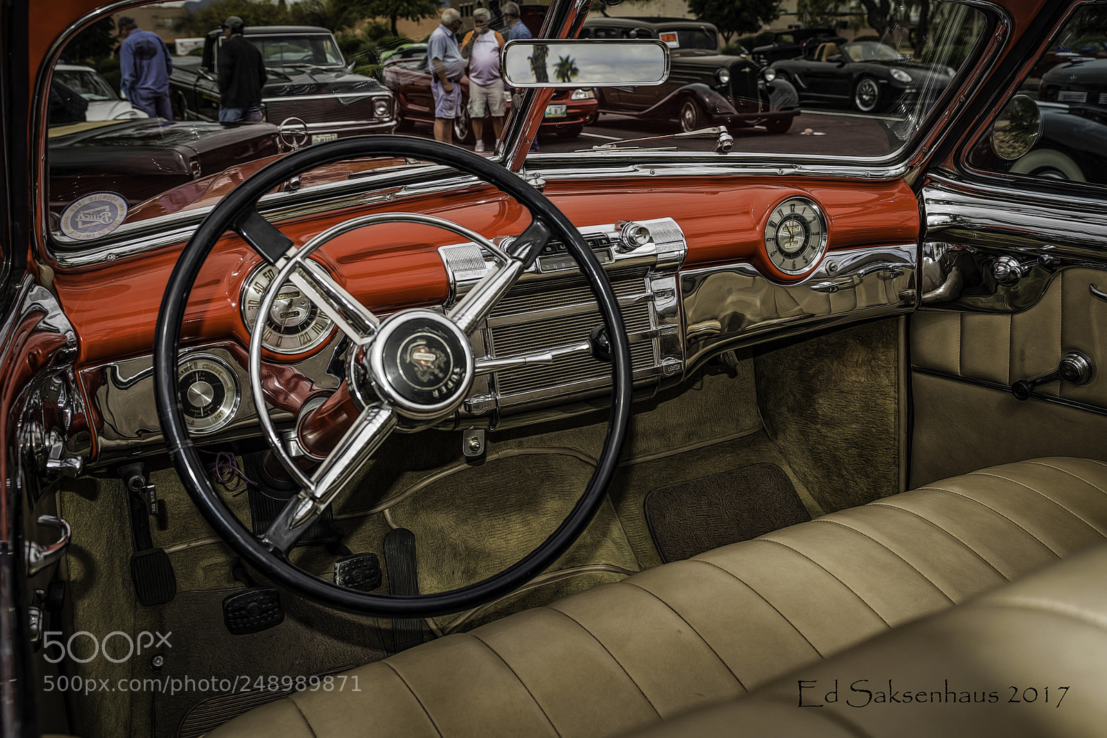 Nikon D800 sample photo. Vintage buick interior photography