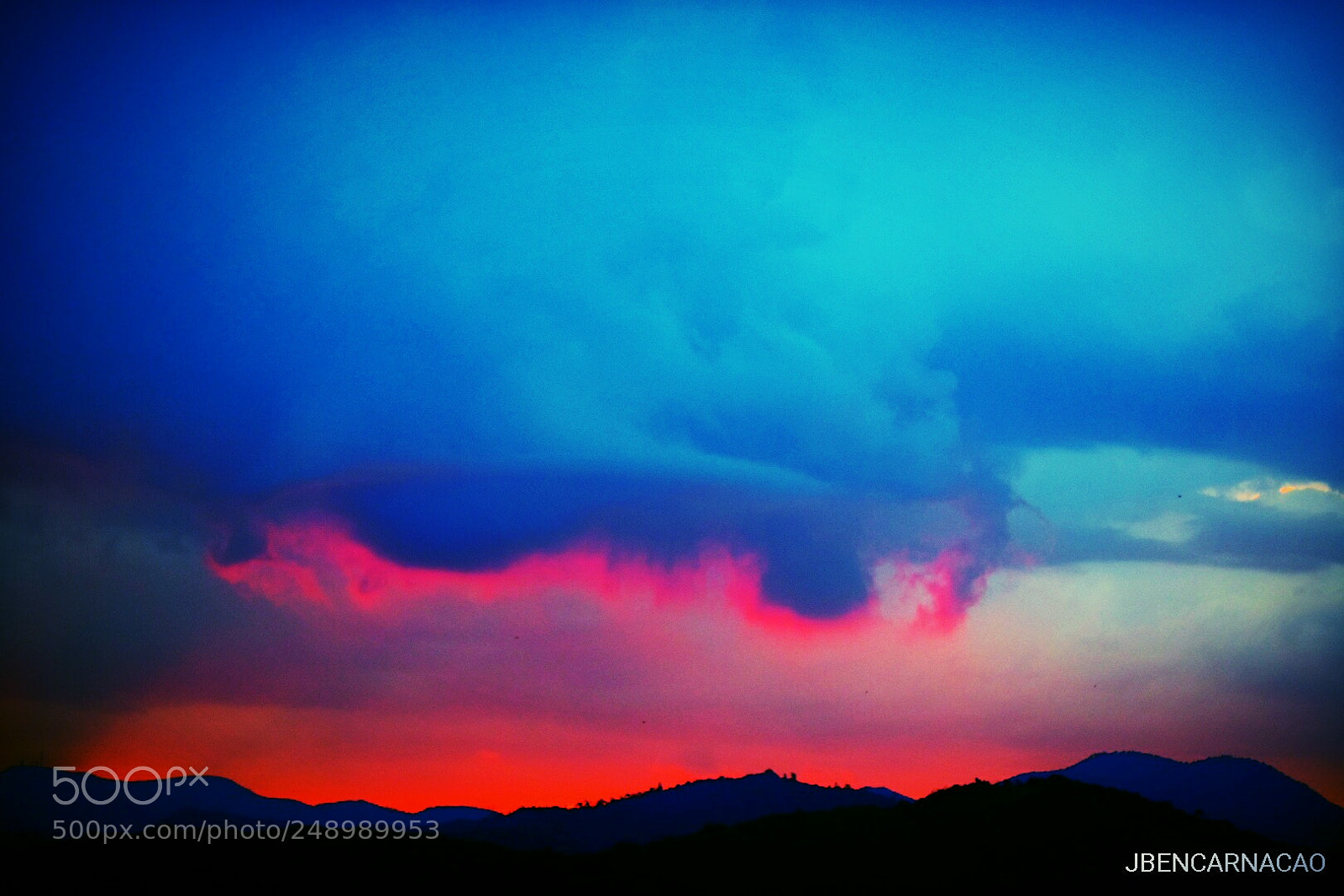 Nikon D5600 sample photo. Blue and pink photography