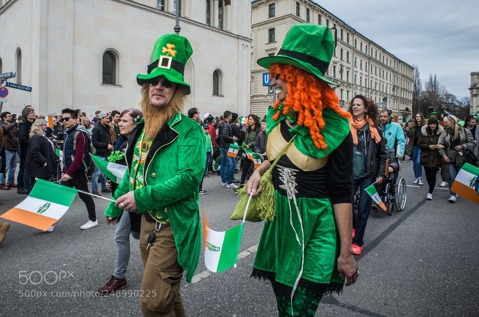 Ricoh GR sample photo. St. patricks day parade photography