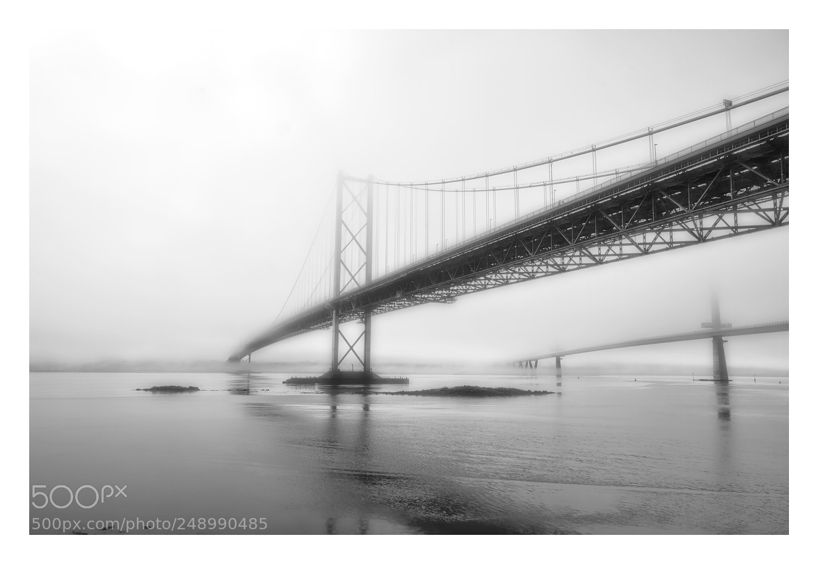 Canon EOS 7D sample photo. Misty bridge photography