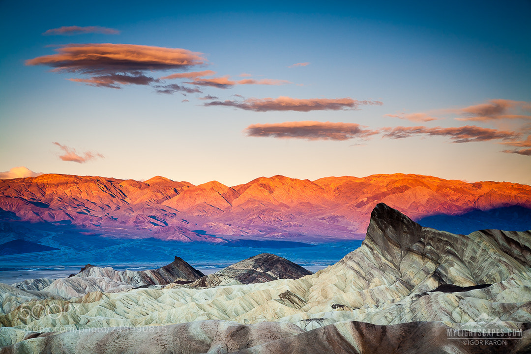 Canon EOS 5D sample photo. Zabriskie point sunrise photography