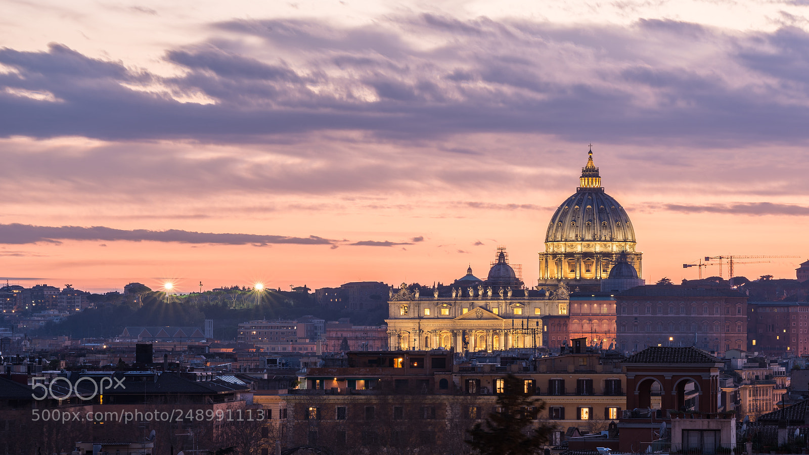 Nikon D610 sample photo. Blue hour over st photography