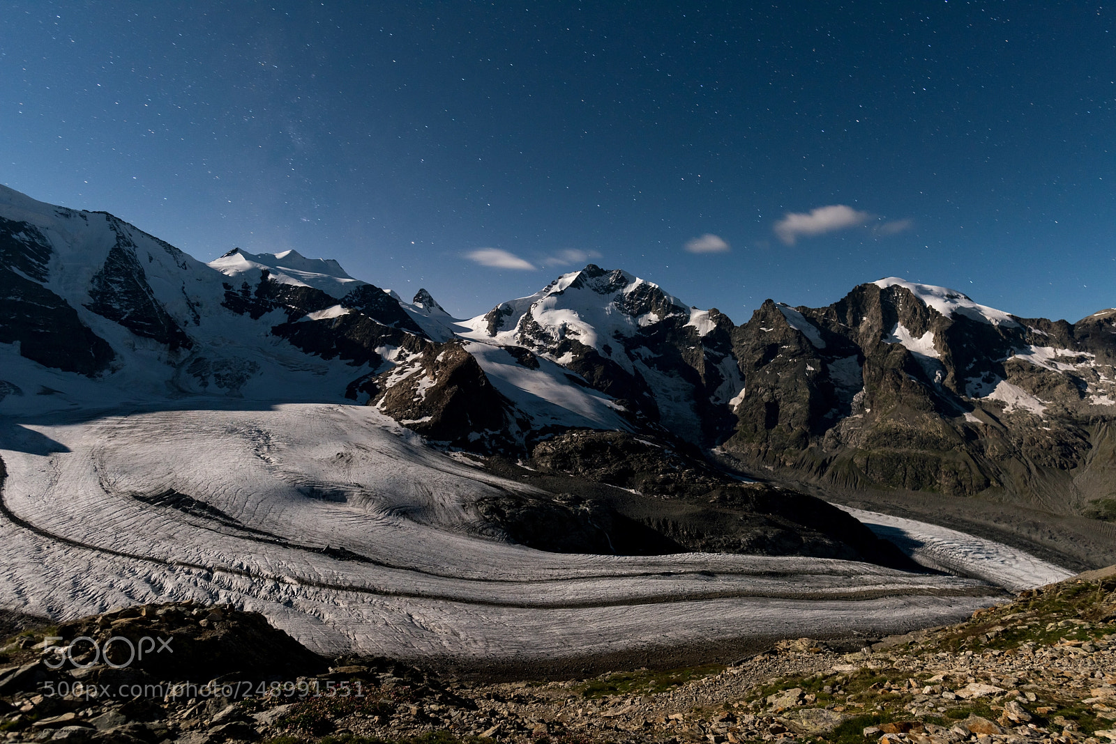 Nikon D810 sample photo. Piz bernina in der photography