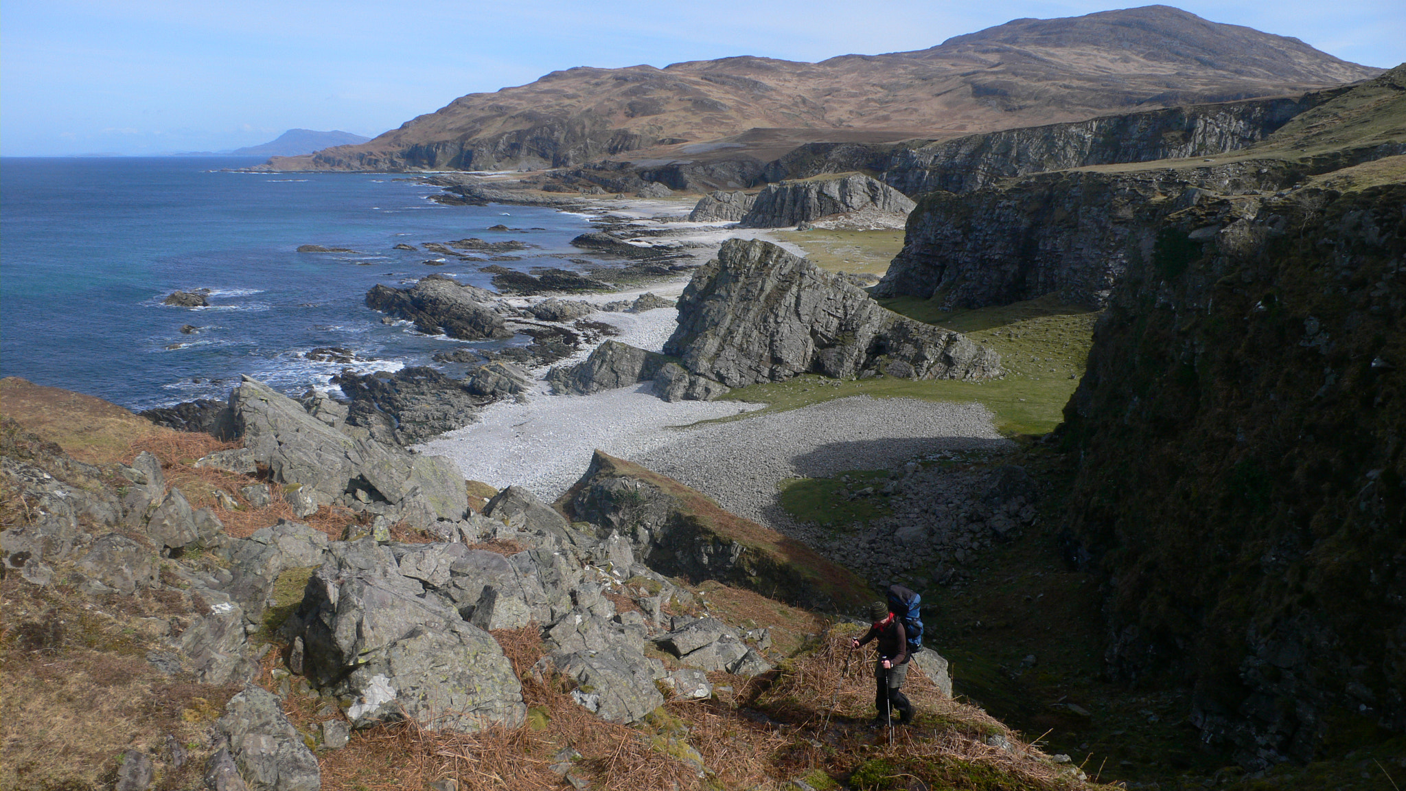 Panasonic DMC-LX1 sample photo. West coast of jura photography