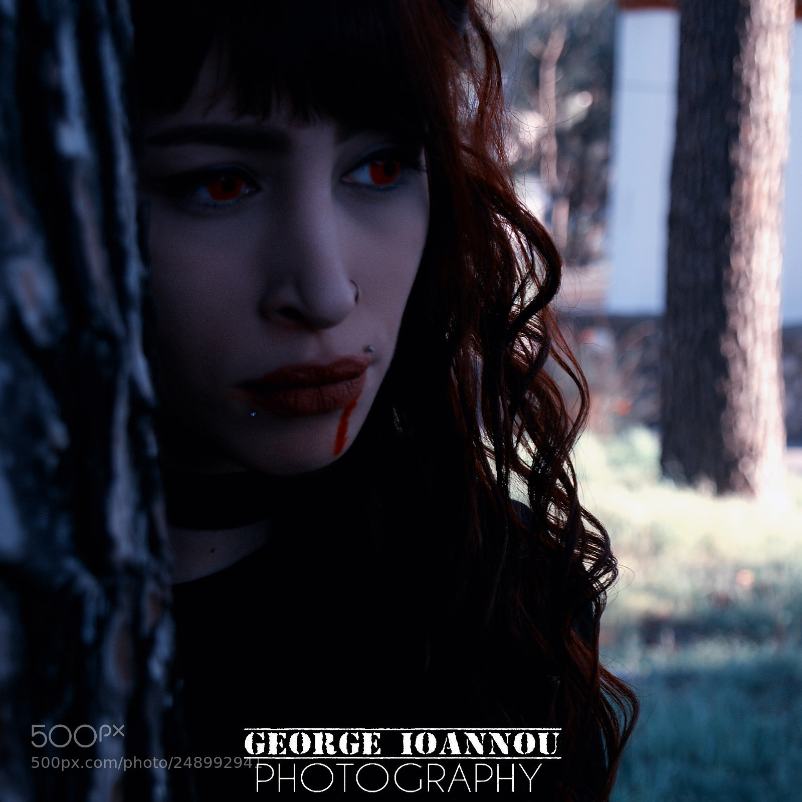 Sony Alpha DSLR-A200 sample photo. Vampire heart photography