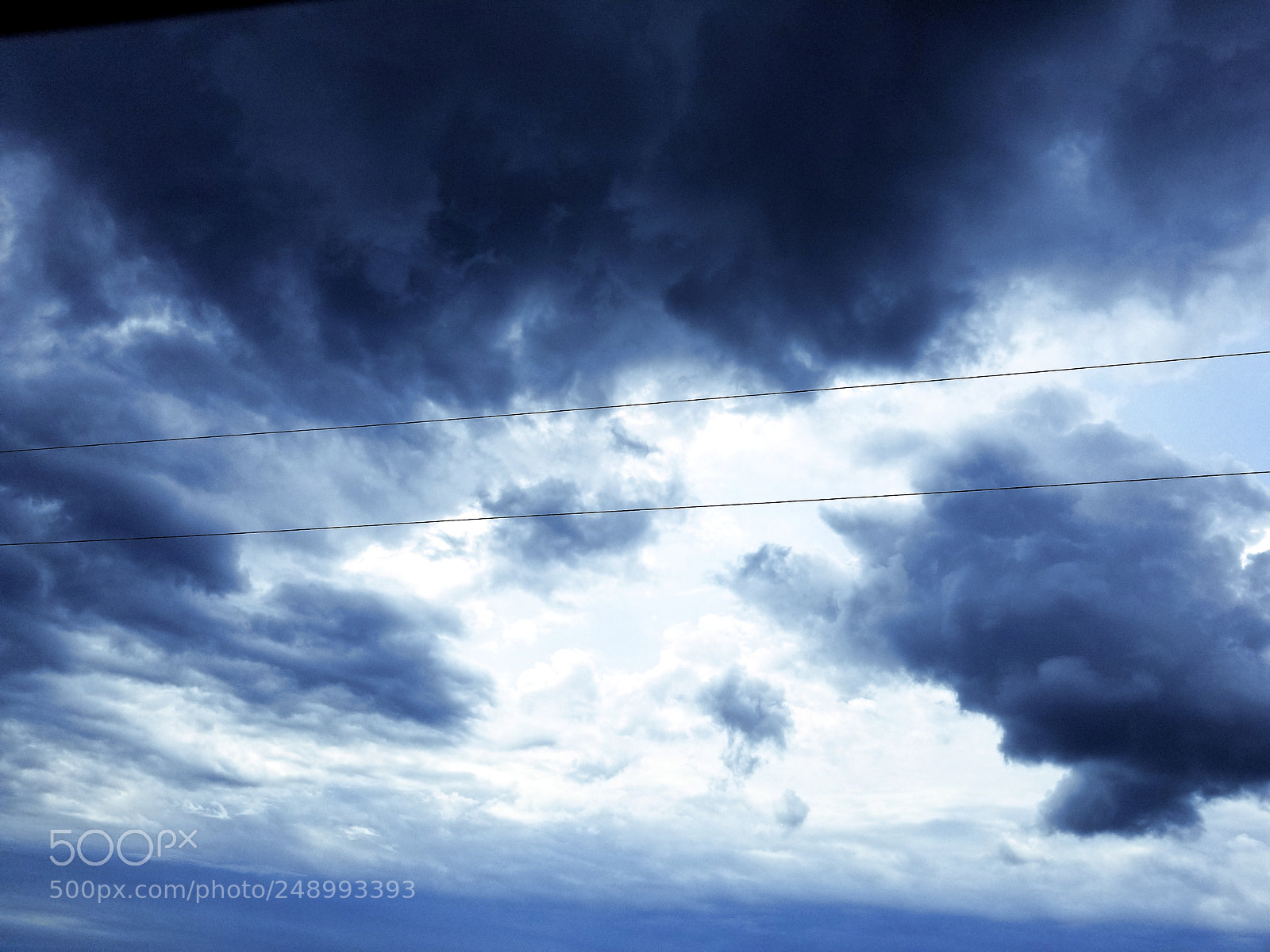 Samsung Galaxy S8 sample photo. Storm in the distance photography