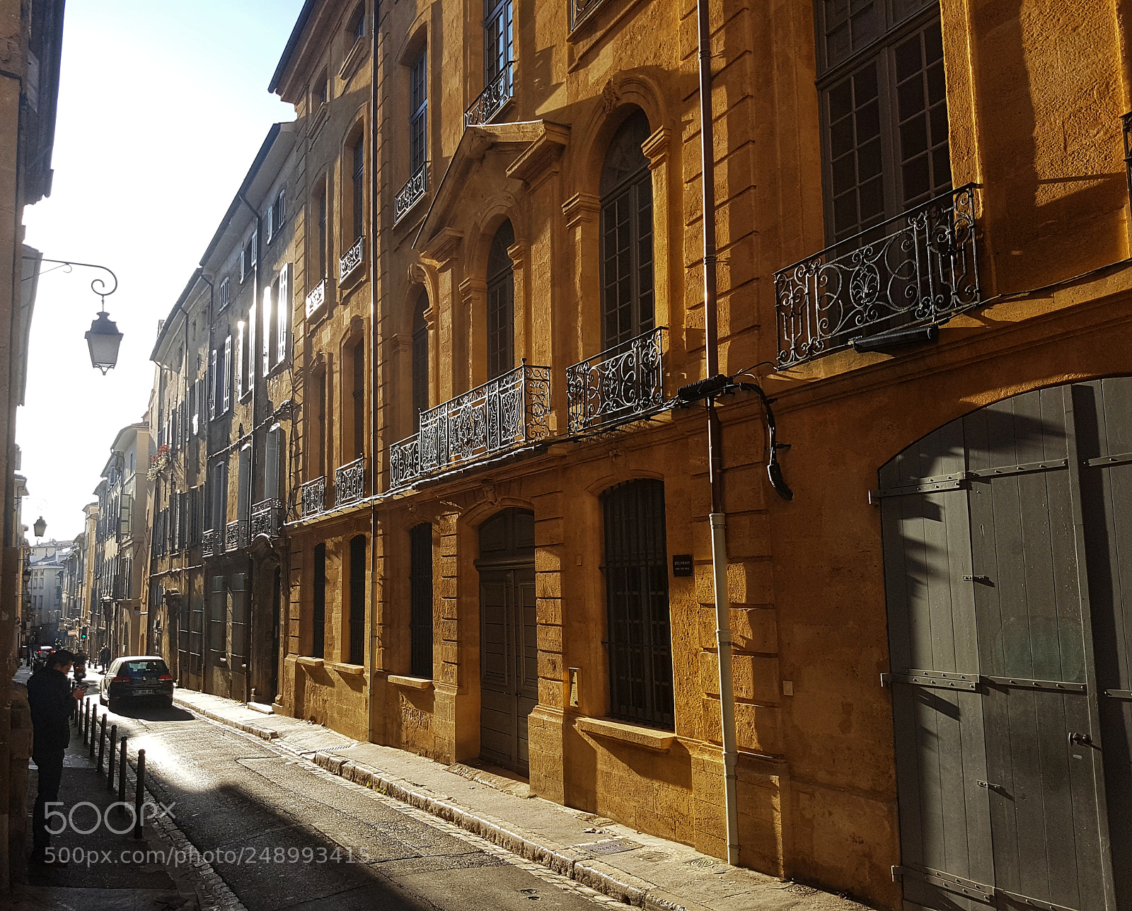Samsung Galaxy S7 Edge sample photo. Golden street photography