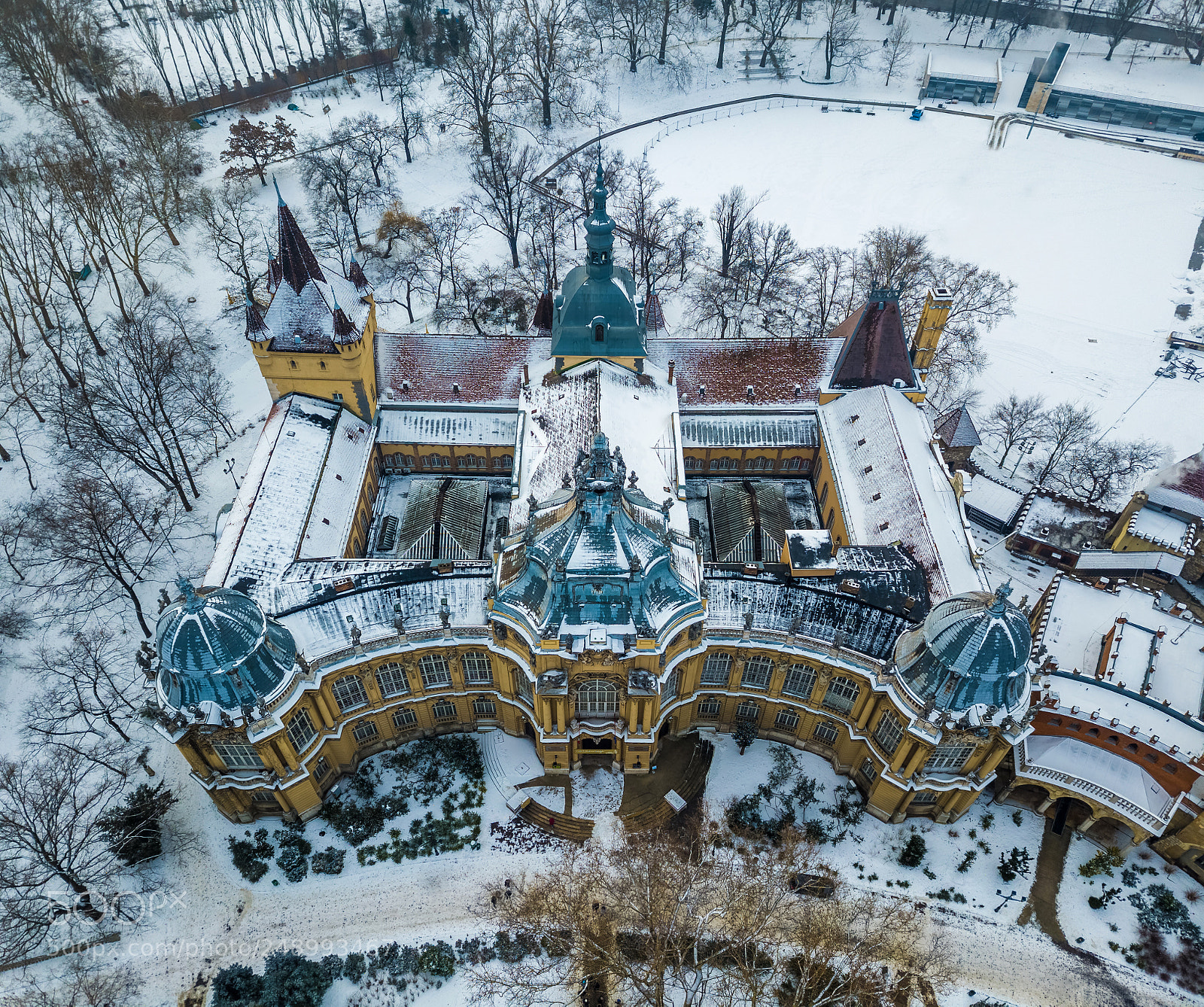 DJI FC220 sample photo. Budapest - museum of photography