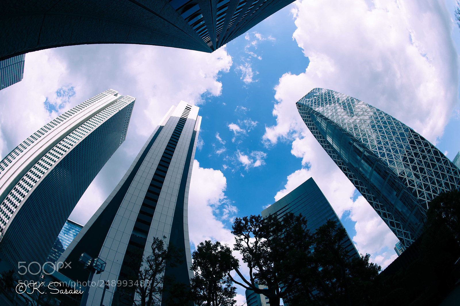 Nikon Df sample photo. Skyscrapers photography