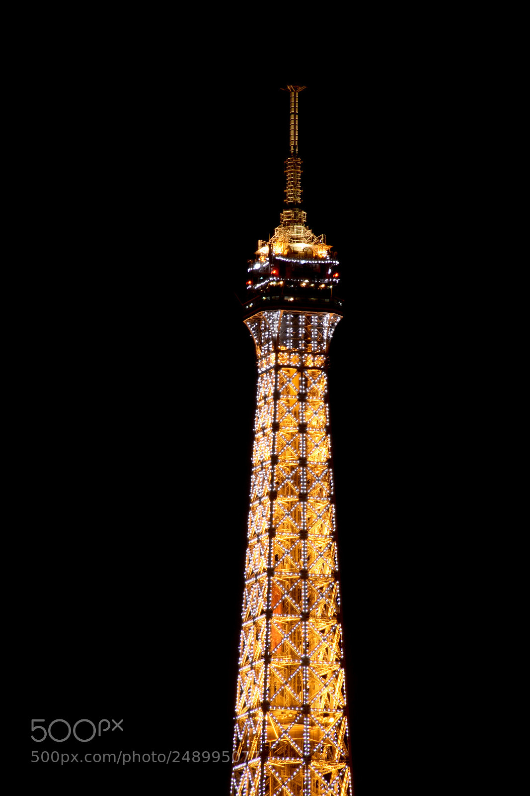 Nikon D5500 sample photo. La tour eiffel scintille photography