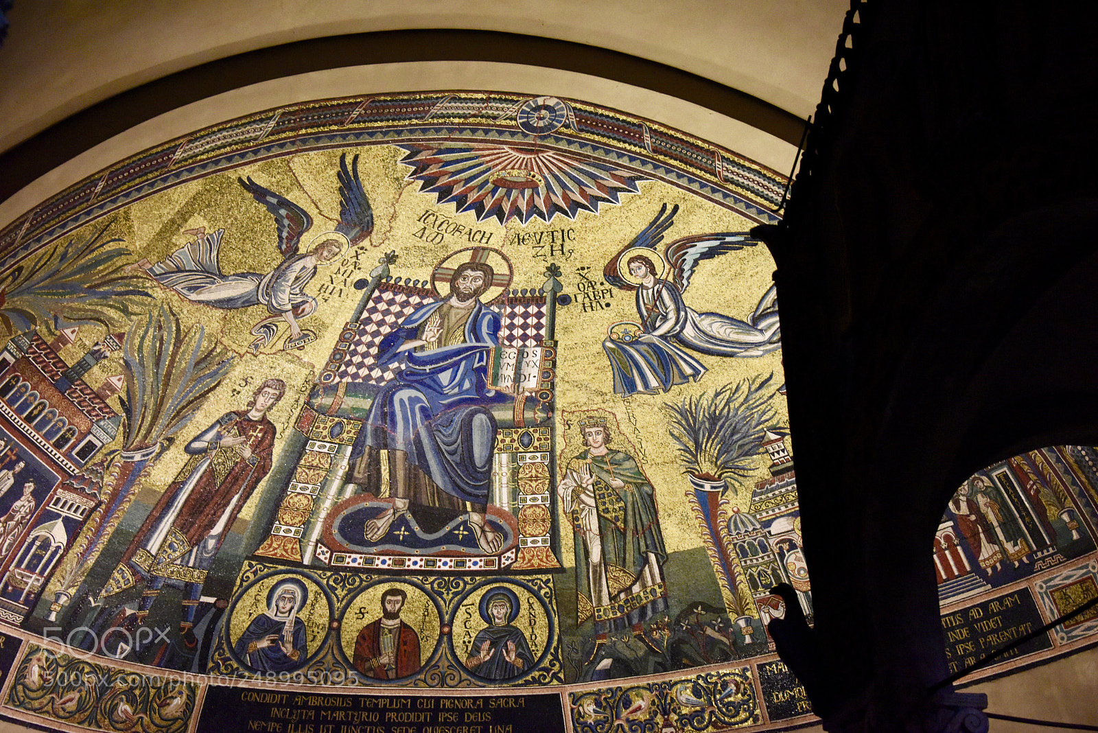 Nikon D810 sample photo. St. ambrose basilica photography