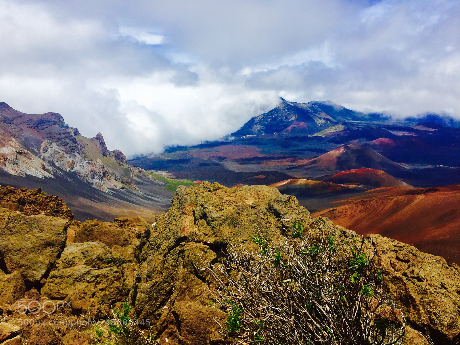 Apple iPhone 6 sample photo. Haleakala national park- summit photography