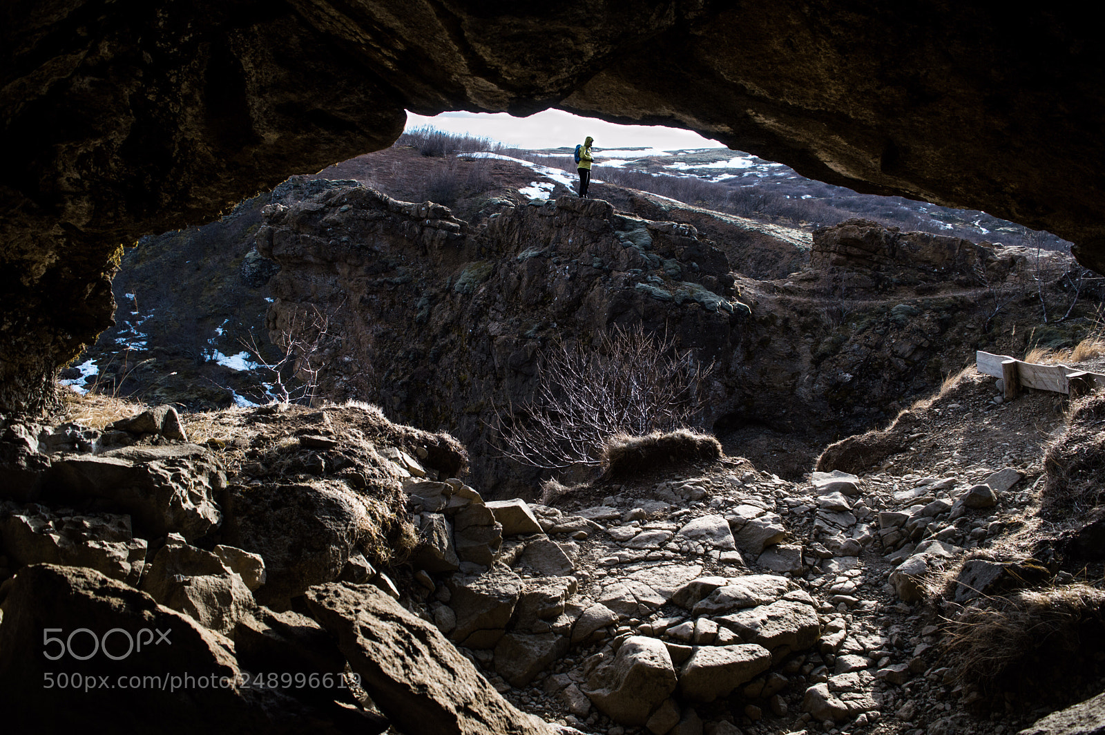 Nikon D3200 sample photo. Cave in iceland photography