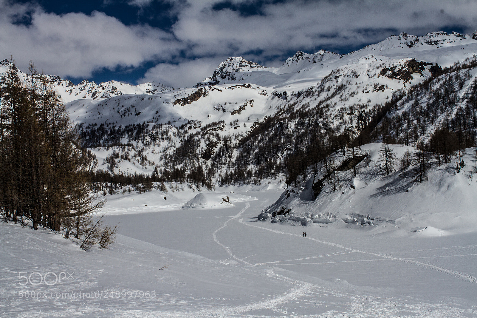 Canon EOS 7D sample photo. Frozen lake photography