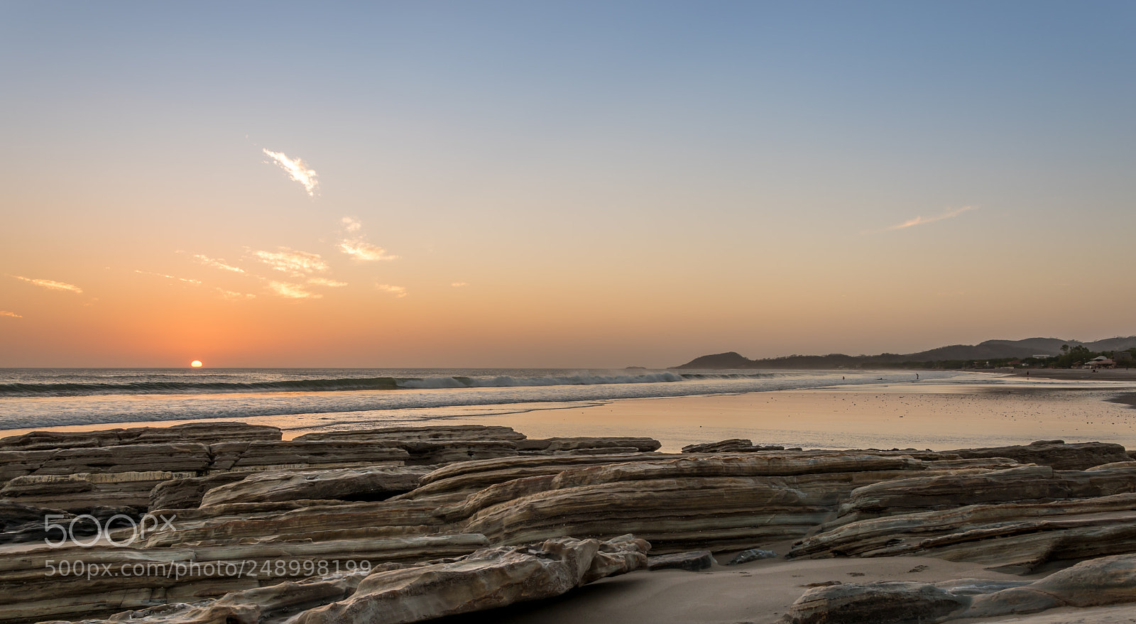 Nikon D5500 sample photo. Sunset from the rocks photography
