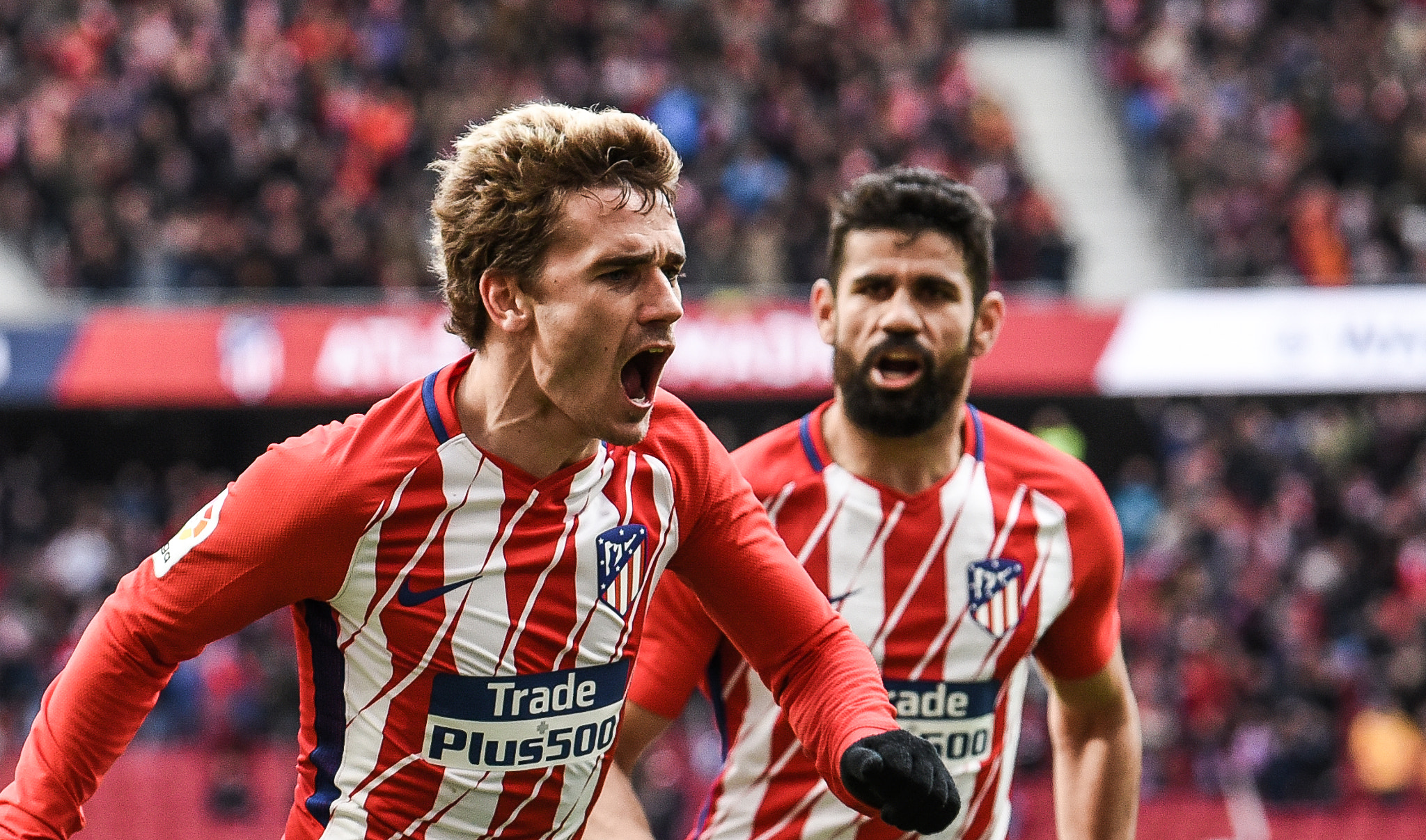 Griezmann y Diego Costa