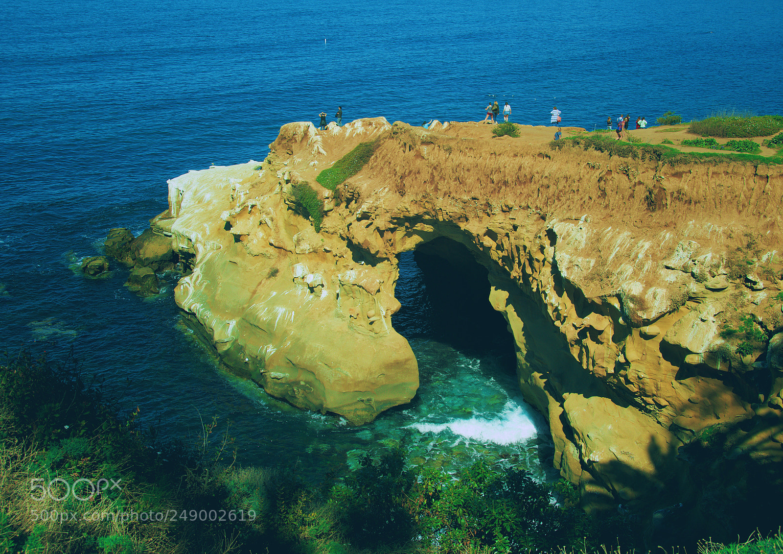 Nikon D7000 sample photo. The la jolla cave...viewed photography