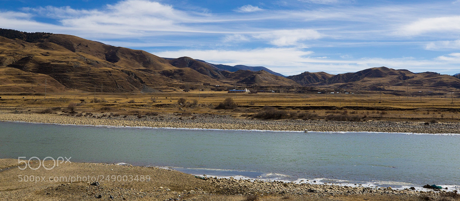 Canon EOS-1D X sample photo. 理塘河，above elevation 4000m photography