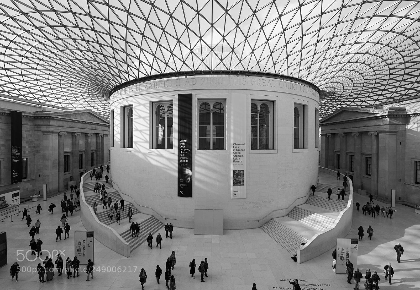 Nikon D610 sample photo. British museum court yard photography