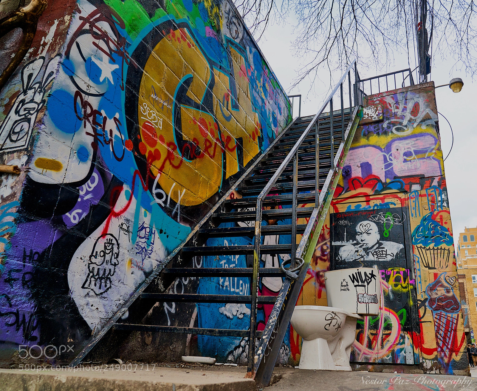Sony a7R III sample photo. Graffiti alley photography