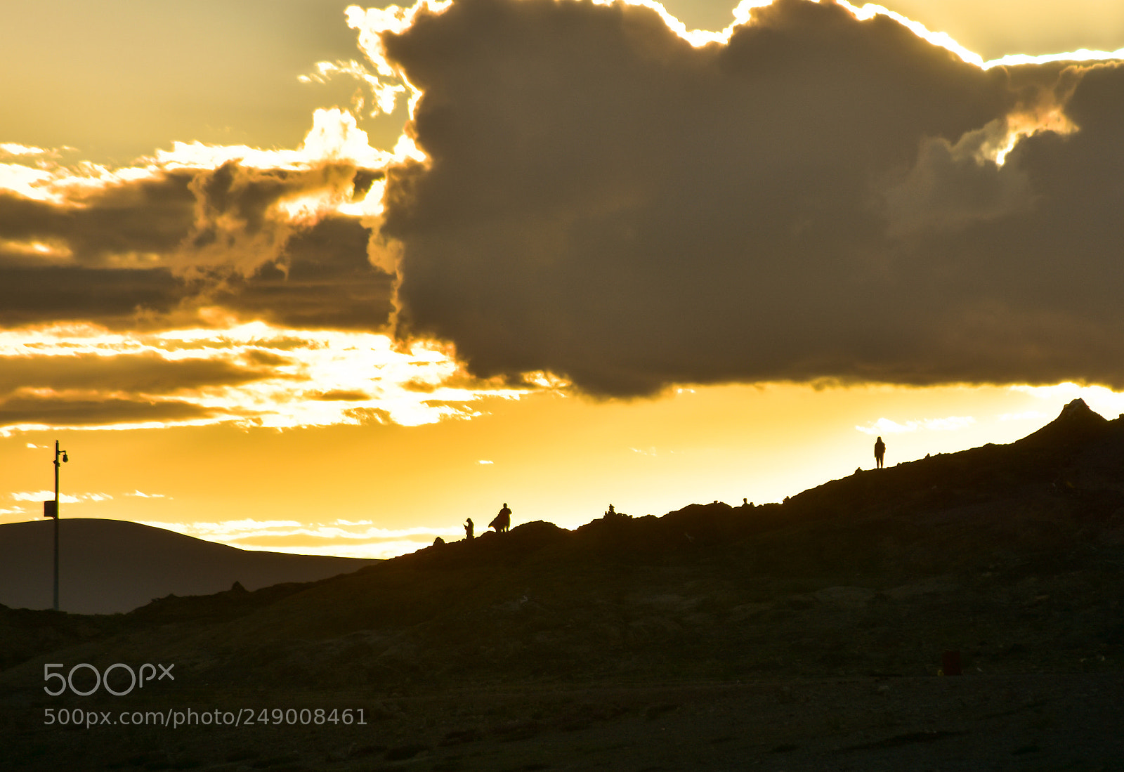 Nikon D7200 sample photo. Sunset - at namtso photography