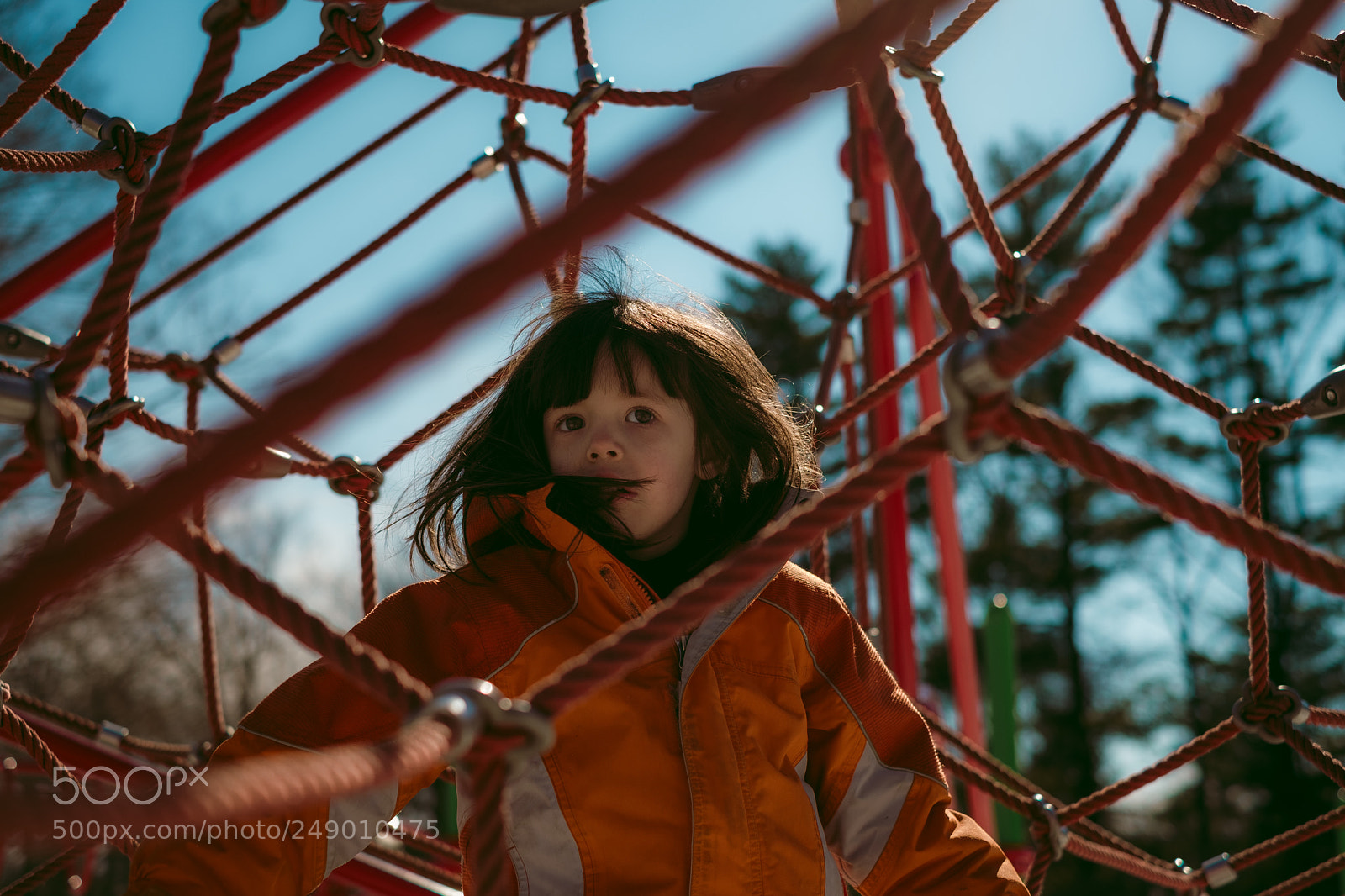 Fujifilm X-Pro2 sample photo. Winter day playground photography
