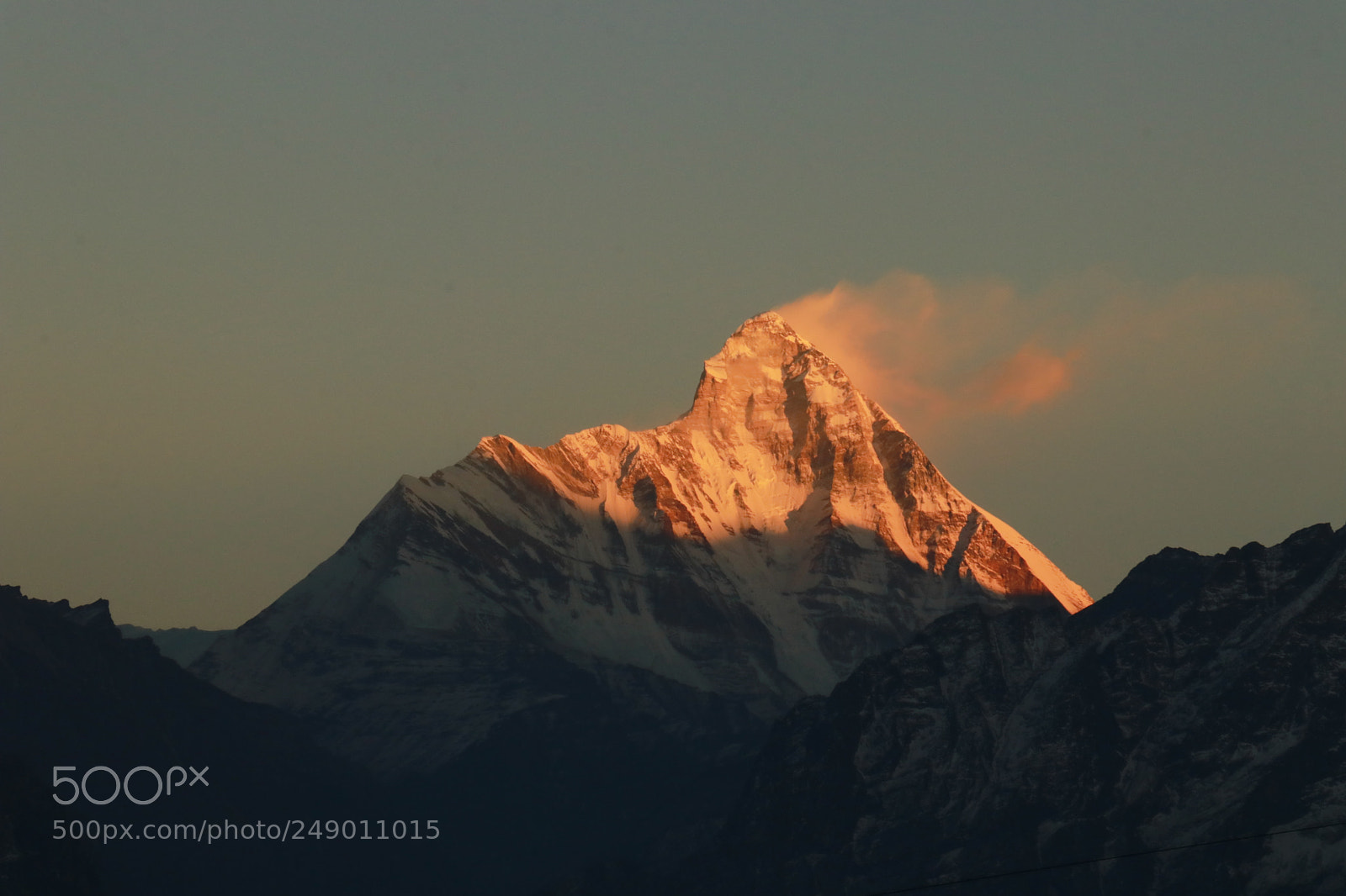 Canon EOS 80D sample photo. Peak of nandadevi photography