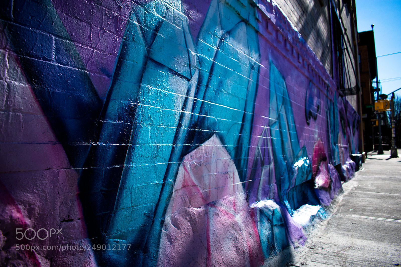 Nikon D3400 sample photo. Crystals bushwick street art photography