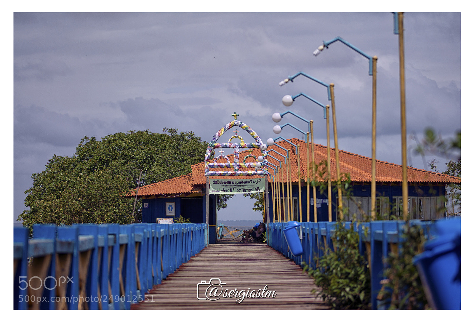 Nikon D7100 sample photo. Tourist reception center in photography