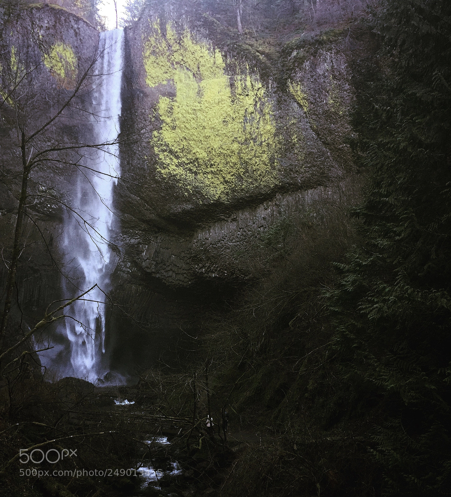 Apple iPhone 6 sample photo. Waterfall. oregon photography