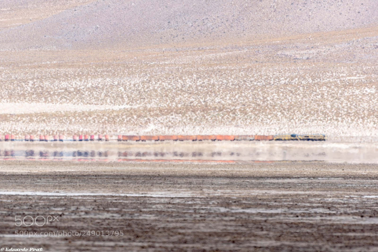 Nikon D5600 sample photo. Tren en el salar photography