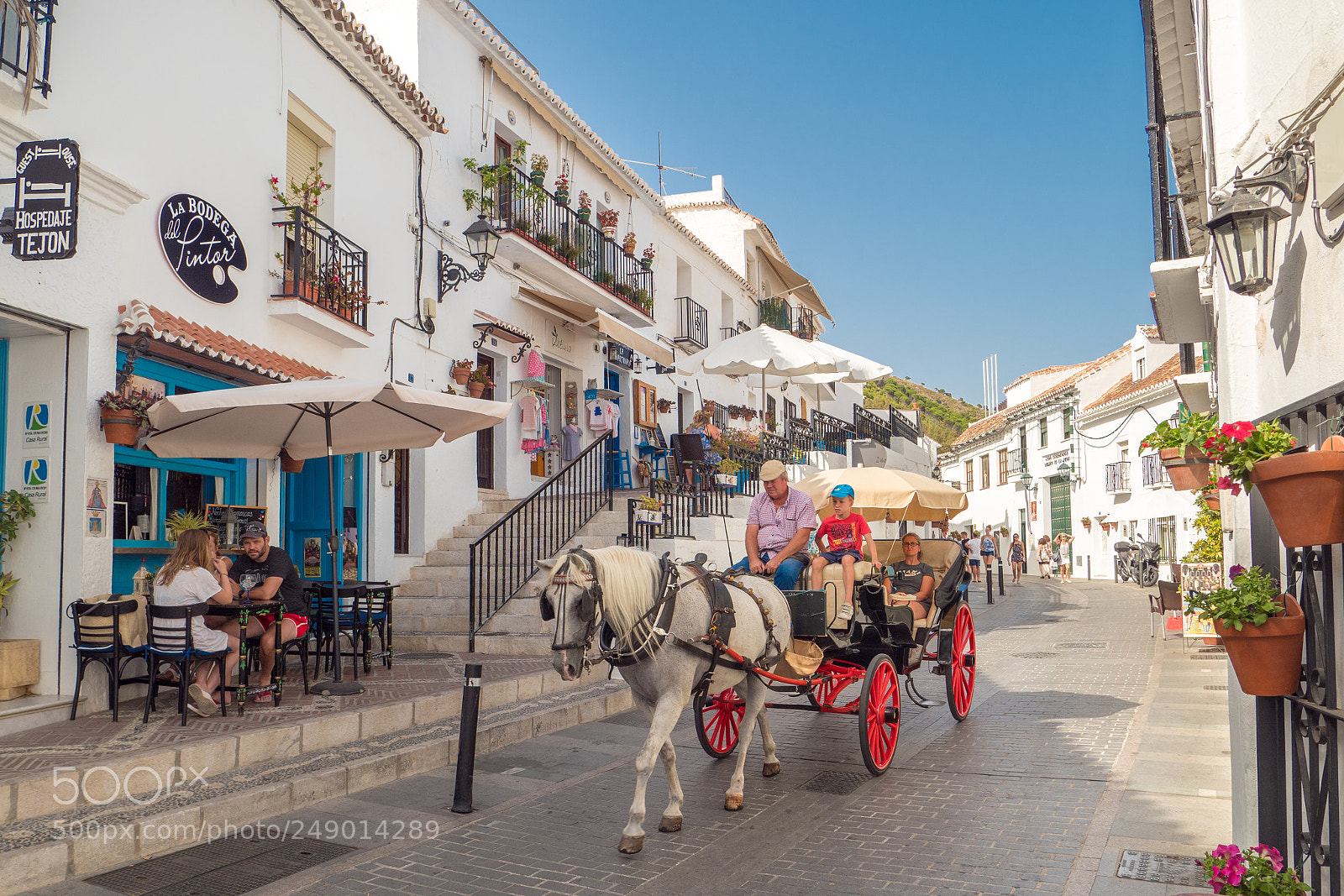 Olympus PEN-F sample photo. Mijas photography