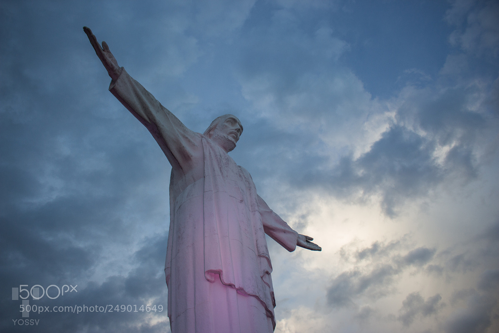 Canon EOS 700D (EOS Rebel T5i / EOS Kiss X7i) sample photo. Cristo y sun set photography
