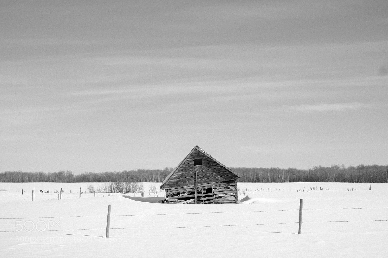 Fujifilm X-H1 sample photo. The old collapsed barn photography