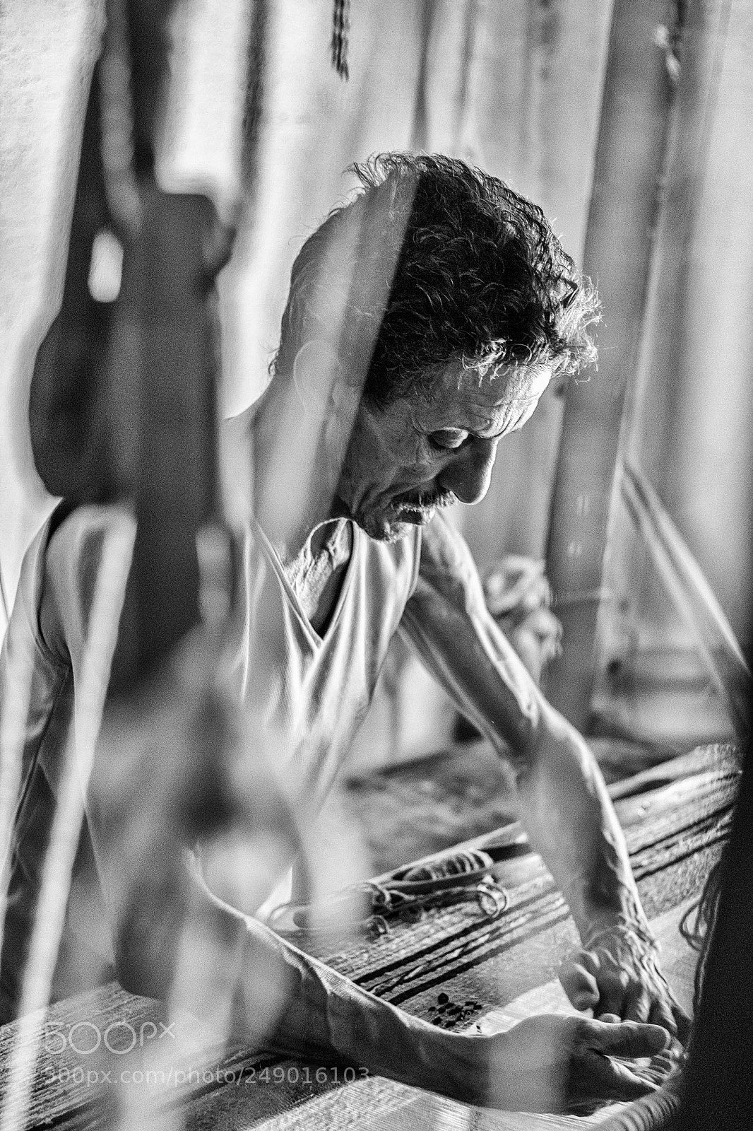 Canon EOS 7D sample photo. The weaver (el tejedor) photography