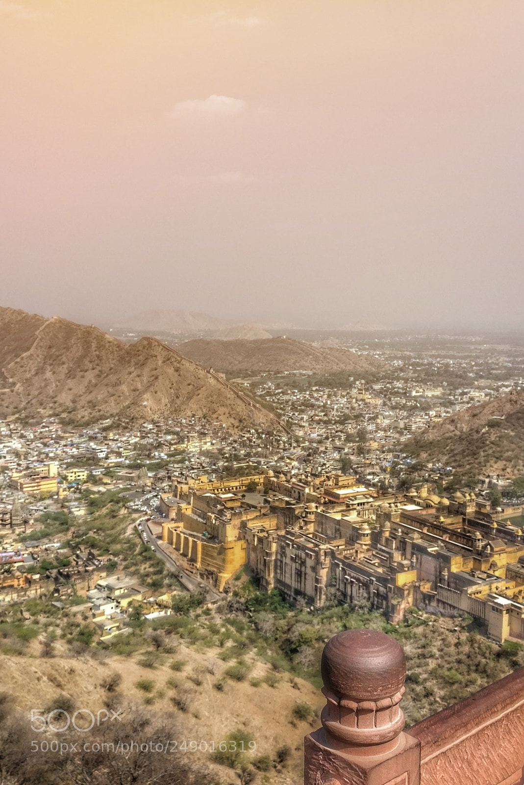 OnePlus A3003 sample photo. Nahargarh fort photography