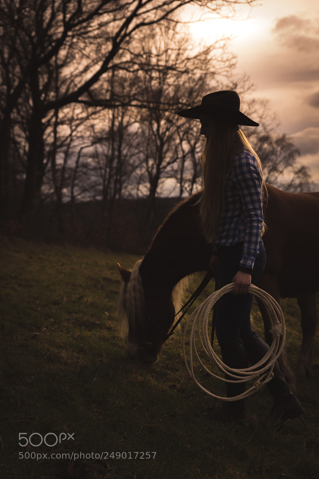 Sony a7 II sample photo. Cowgirl photography