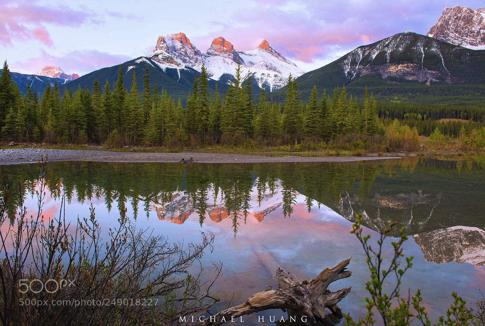 Nikon D600 sample photo. Three sisters sun rise photography