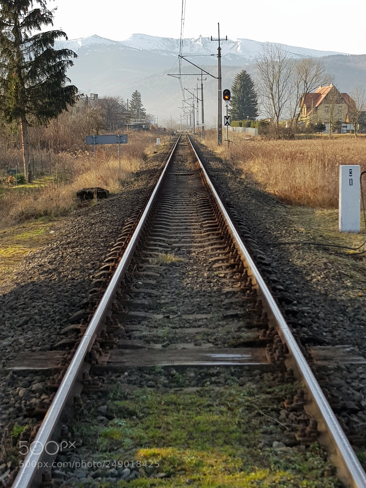 Samsung Galaxy S8 sample photo. Railway photography