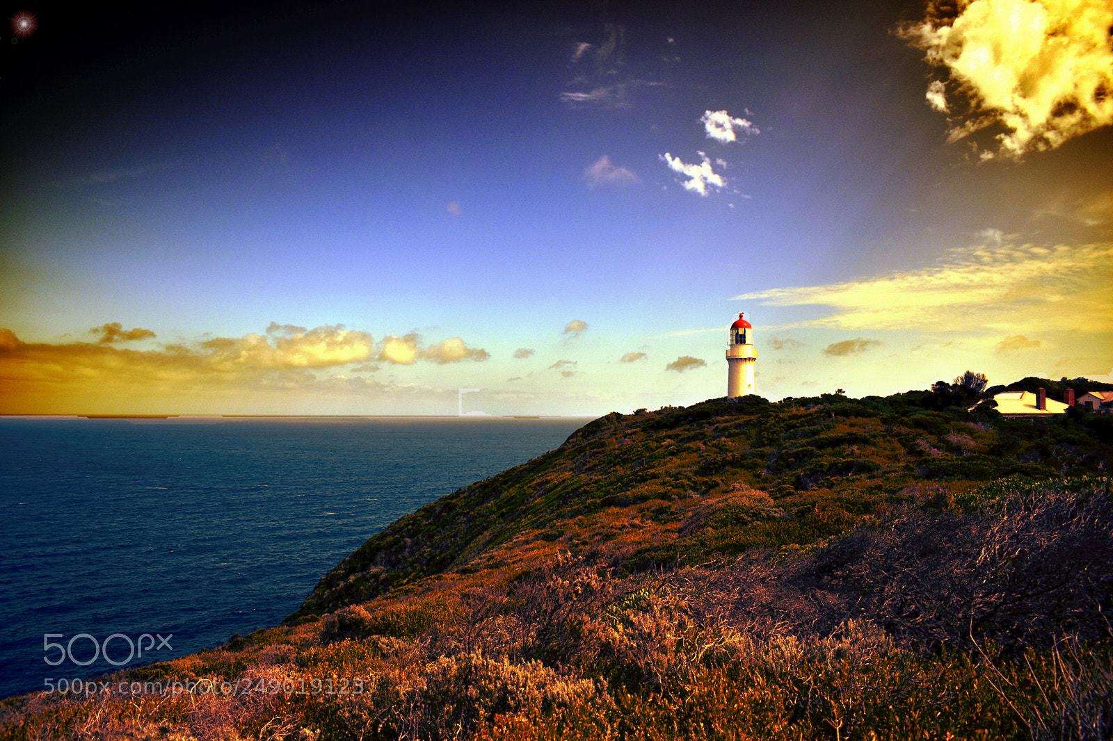 Nikon D3400 sample photo. Light house photography