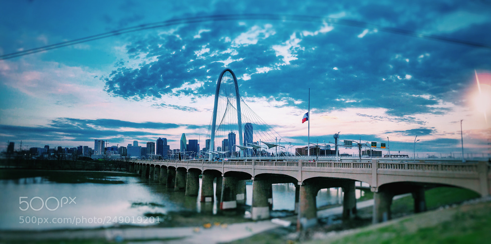 Apple iPhone sample photo. Golden hour at dallas photography