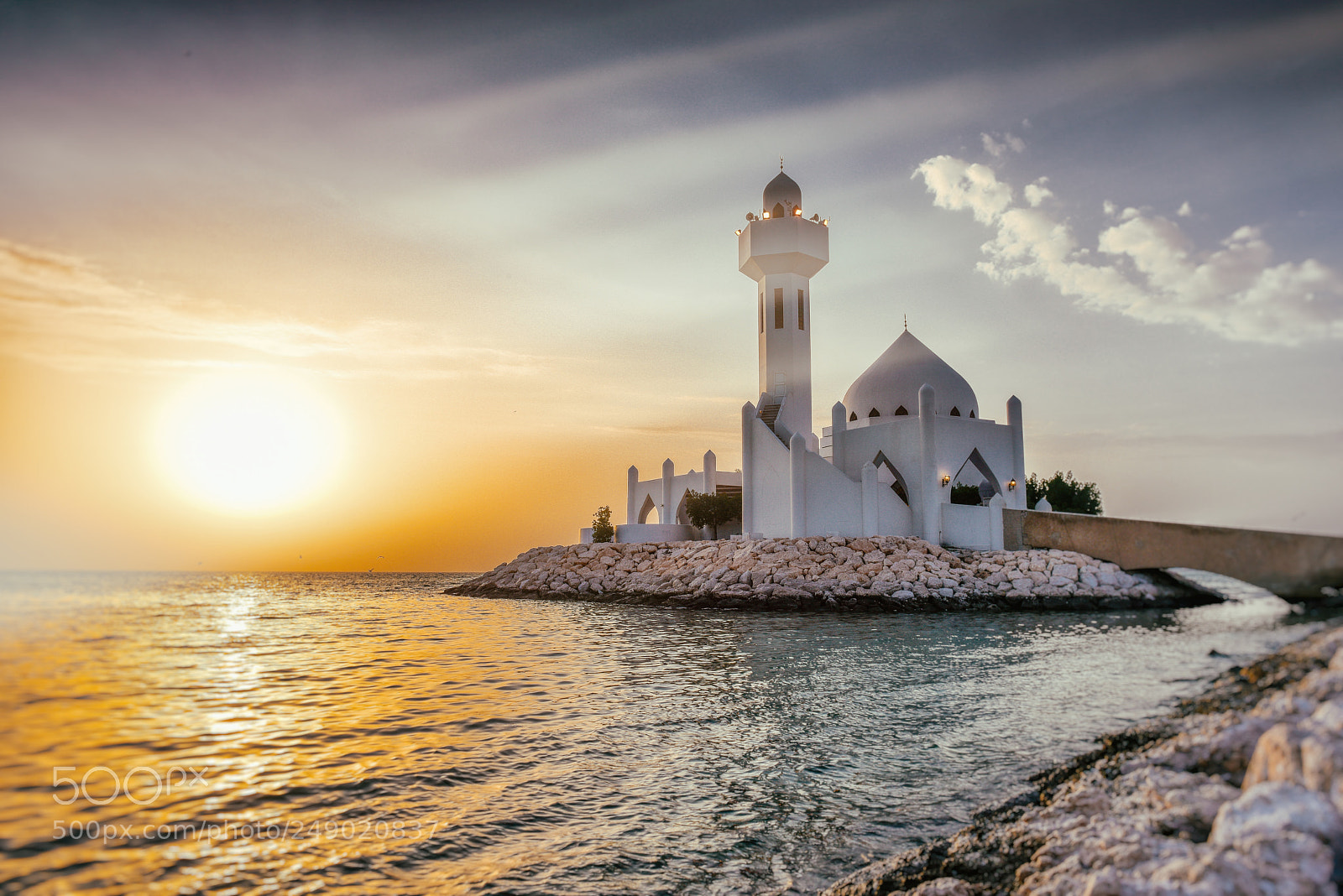 Nikon D810 sample photo. Corniche mosqye edit photography