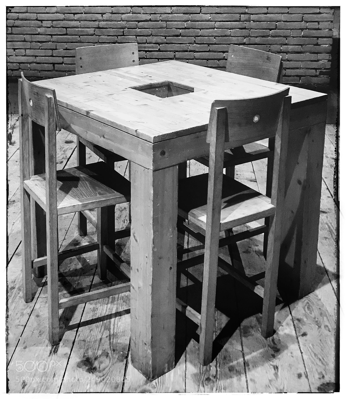 Apple iPhone 7 sample photo. Table and chairs photography